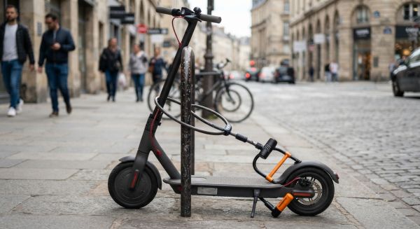 Top 5 accessoires antivol pour trottinette électrique