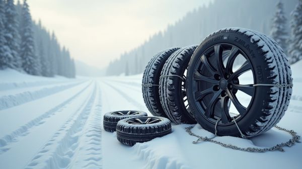 Top conseils pour choisir chaînes et chaussettes 205/50 R17 pour neige